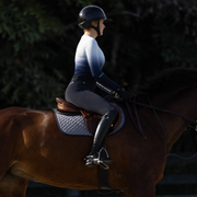 TKEQ Kennedy Seamless 2.0 Long Sleeve - INK OMBRE - Vision Saddlery