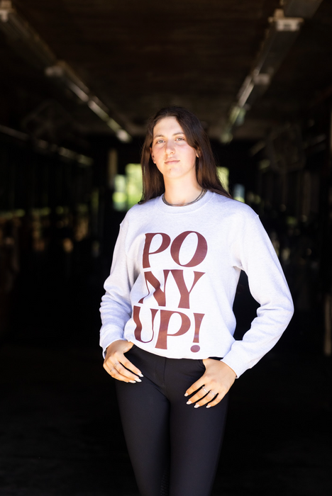 TKEQ "PONY UP" Pullover- 2 Colours