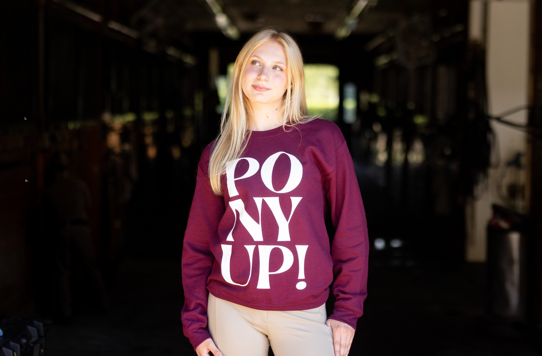 TKEQ "PONY UP" Pullover- 2 Colours