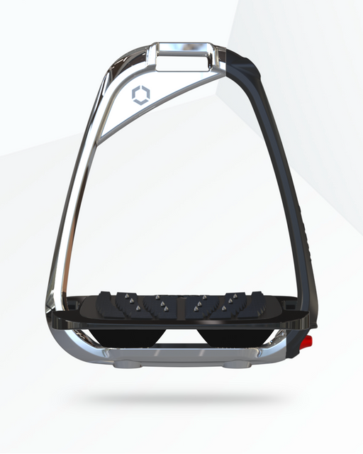 Flex-On Iron-S Inclined Ultra Grip Safety Stirrup - Vision Saddlery