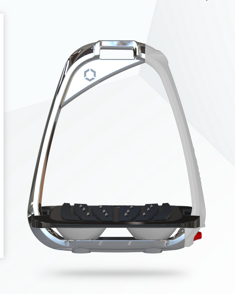 Flex-On Iron-S Inclined Ultra Grip Safety Stirrup - Vision Saddlery