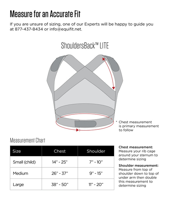 EquiFit Shoulders Back Lite - Vision Saddlery