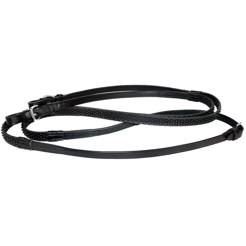 Nunn Finer Super Grip Soft Grip Rubber Reins - 2 Colours - Vision Saddlery