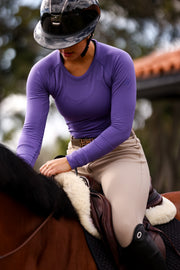 TKEQ Kennedy Seamless 2.0 Long Sleeve - REIGN - Vision Saddlery