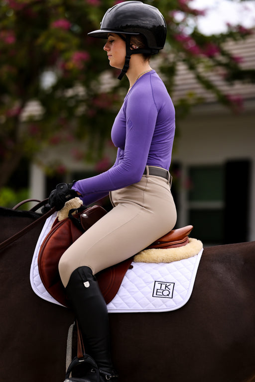 TKEQ Kennedy Seamless 2.0 Long Sleeve - REIGN - Vision Saddlery