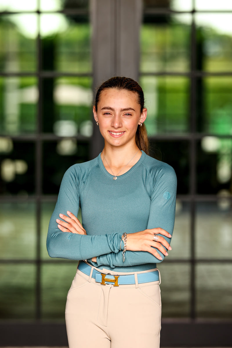 TKEQ Kennedy Seamless 2.0 Long Sleeve - SCUBA - Vision Saddlery