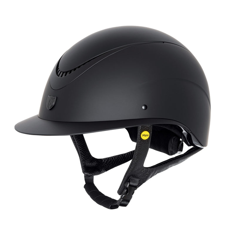Tipperary Caledon Helmet with MIPS, Wide Brim - Matte or Sparkle Gloss - Vision Saddlery