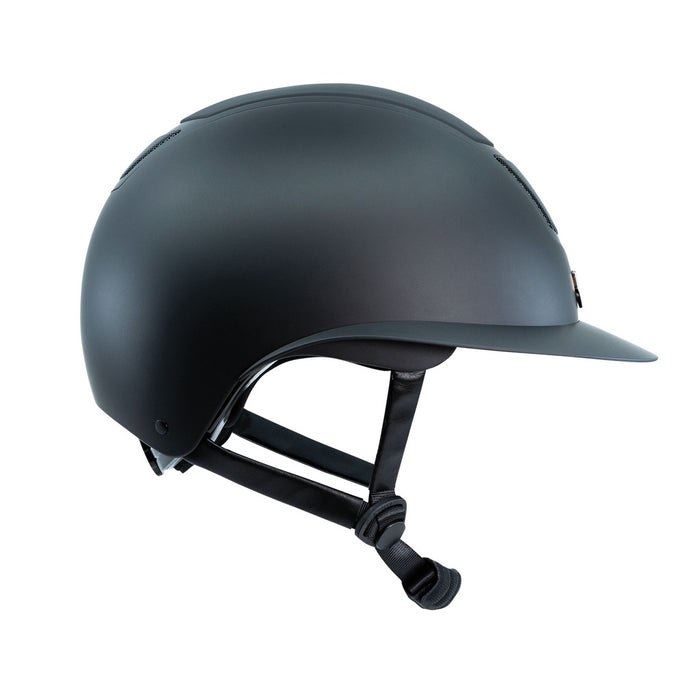 Casque Tipperary Devon avec MIPS, bord large - dessus mat ou scintillant