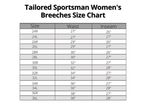 Tailored Sportsman Low Rise Velcro Bottom Breeches - Vision Saddlery