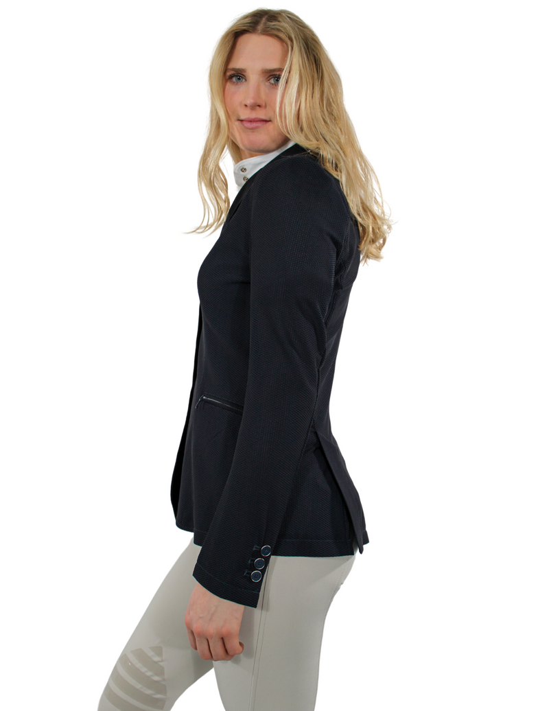 Vision Apparel Ladies Mesh Show Jacket - NAVY - Vision Saddlery