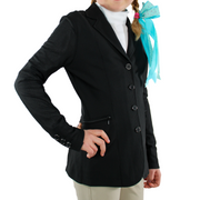 Vision Apparel Children's Mesh Show Jacket - BLACK - Vision Saddlery