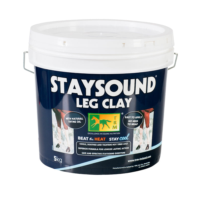 TRM StaySound Leg Clay - 2 sizes - Vision Saddlery