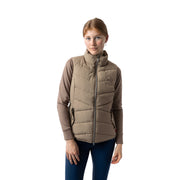 CLEARANCE B Vertigo Cordelia Women's Insulated Vest - MUD BROWN - Vision Saddlery