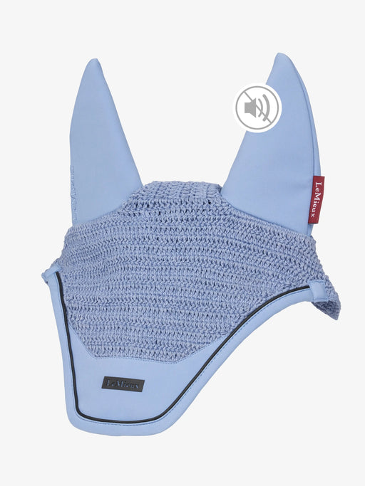 LeMieux Essence Acoustic Fly Hood-Powder Blue - Vision Saddlery