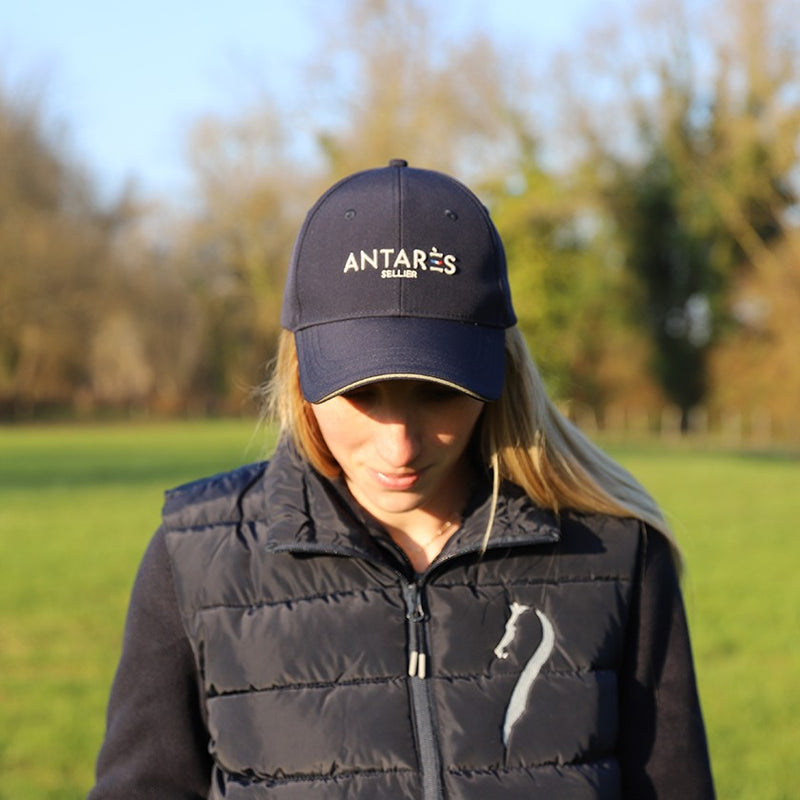 Antares Sellier Cap - Embroidered Logo - Vision Saddlery