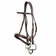 Signature by Antares SPORT Fancy Hunter Bridle with Wide Noseband - Vision Saddlery
