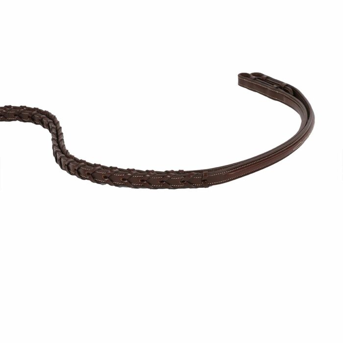 Signature by Antares SPORT Laced Leather Reins 5/8" - Vision Saddlery