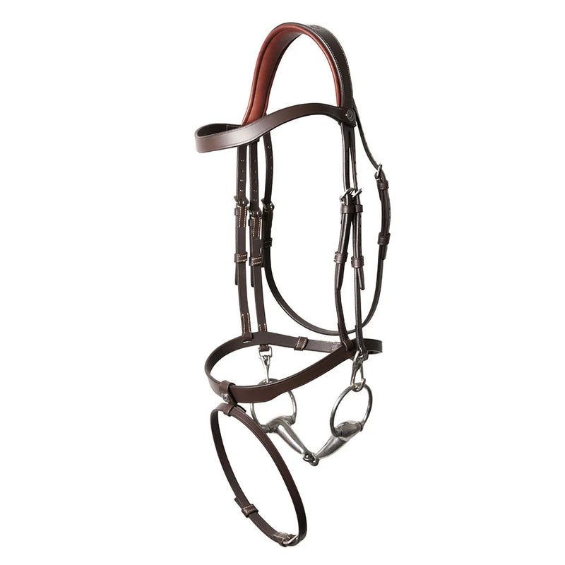 Signature by Antares Training Bridle with Flash Noseband - Vision Saddlery