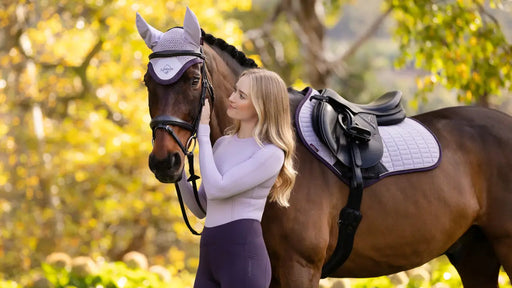 LeMieux Suede Close Contact Saddle Pad - AW 2025 Colors - Vision Saddlery