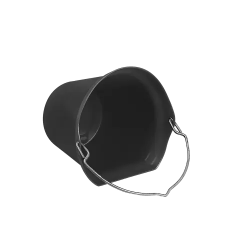 Flat Back Plastic Water Bucket - 20 quart - Vision Saddlery
