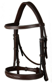Dy'on US Hunter Collection Wide Cavasson Hunter Bridle - Vision Saddlery