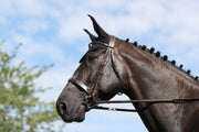 Dy'on US Hunter Collection Wide Cavasson Hunter Bridle - Vision Saddlery