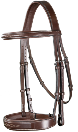 Dy'on US Collection Wide Noseband Hunter Bridle - Vision Saddlery