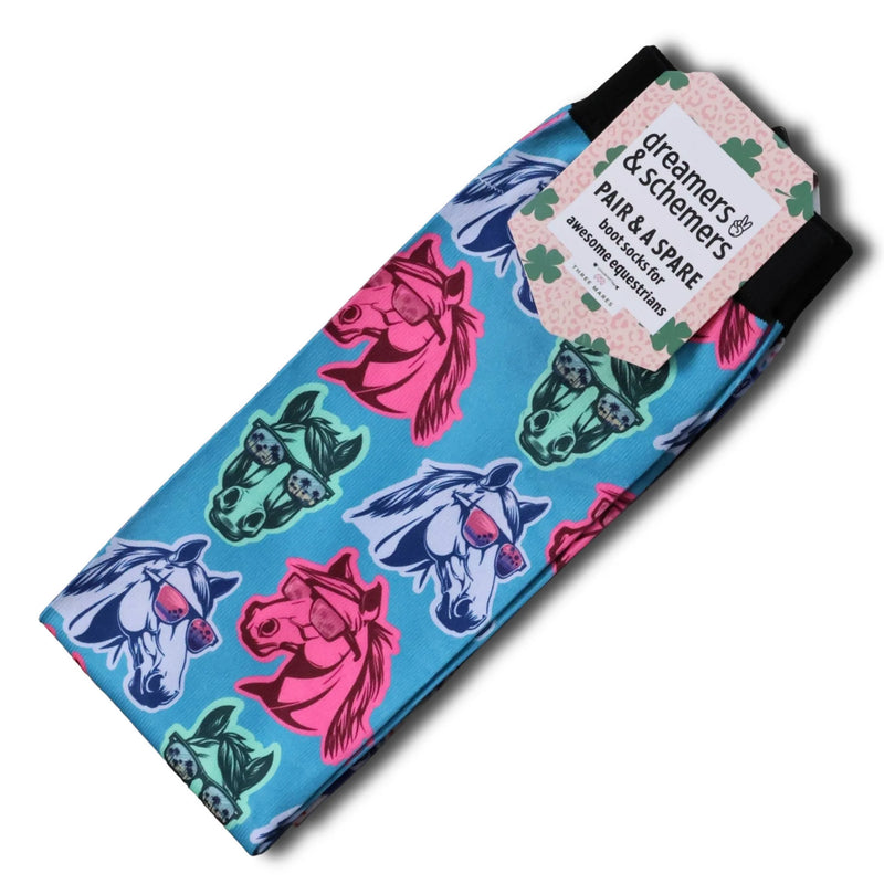 Dreamers & Schemers Boot Sock - California Dreaming - Vision Saddlery