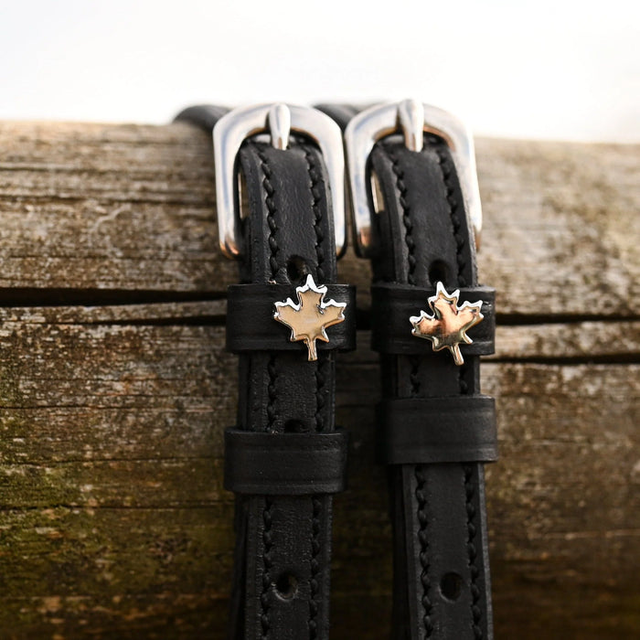 ManeJane Spur Straps with Charm - VARIOUS PATTERNS - Vision Saddlery