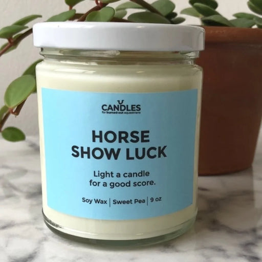 Candles For Burned-Out Equestrians - HORSE SHOW LUCK - Vision Saddlery
