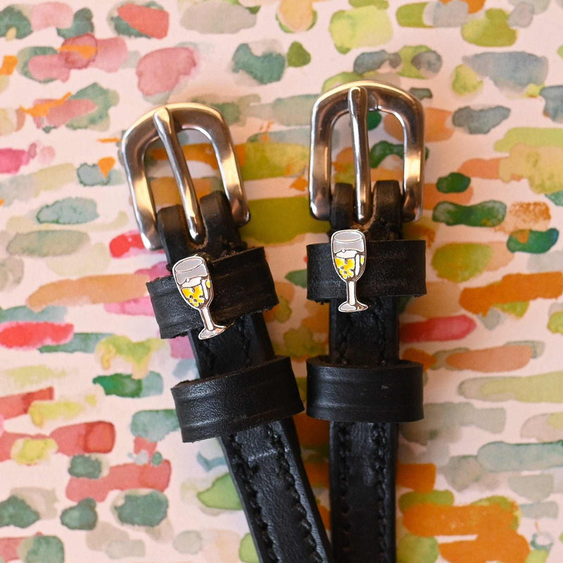 ManeJane Spur Straps with Charm - VARIOUS PATTERNS - Vision Saddlery