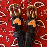 ManeJane Spur Straps with Charm - VARIOUS PATTERNS - Vision Saddlery