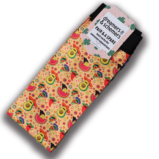 Dreamers & Schemers Boot Sock - Spicy Mariachi - Vision Saddlery