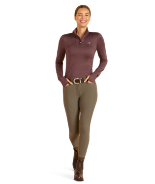 Ariat Women's Gridwork 1/4 Zip Baselayer - Various Colours