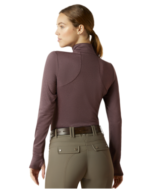 Ariat Women's Gridwork 1/4 Zip Baselayer - Various Colours