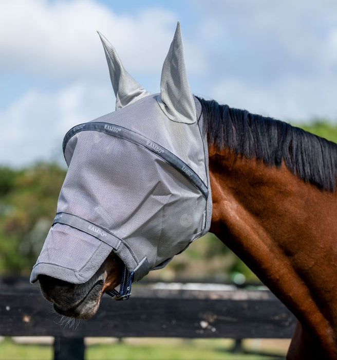 Rambo Plus Flymask - Vision Saddlery