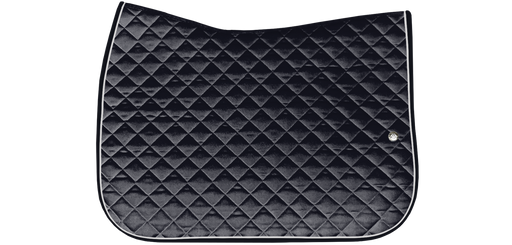 Ogilvy Jump Baby Pad saddle pad with piping and binding in various colors, designed for equestrian jumping and riding comfort.