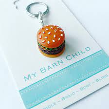 MBC Bridle Charm - Burger - Vision Saddlery