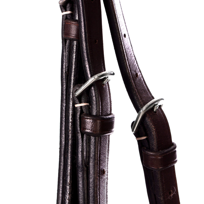 Equinavia Valkyrie Pony Fancy Stitched Hunter Bridle with Reins - Vision Saddlery
