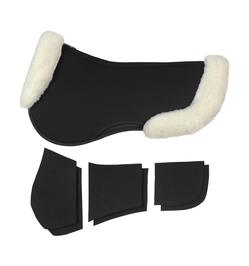*CLEARANCE* Equifit Ultrawool Thin Impacteq Shimmable Half Pad - Vision Saddlery