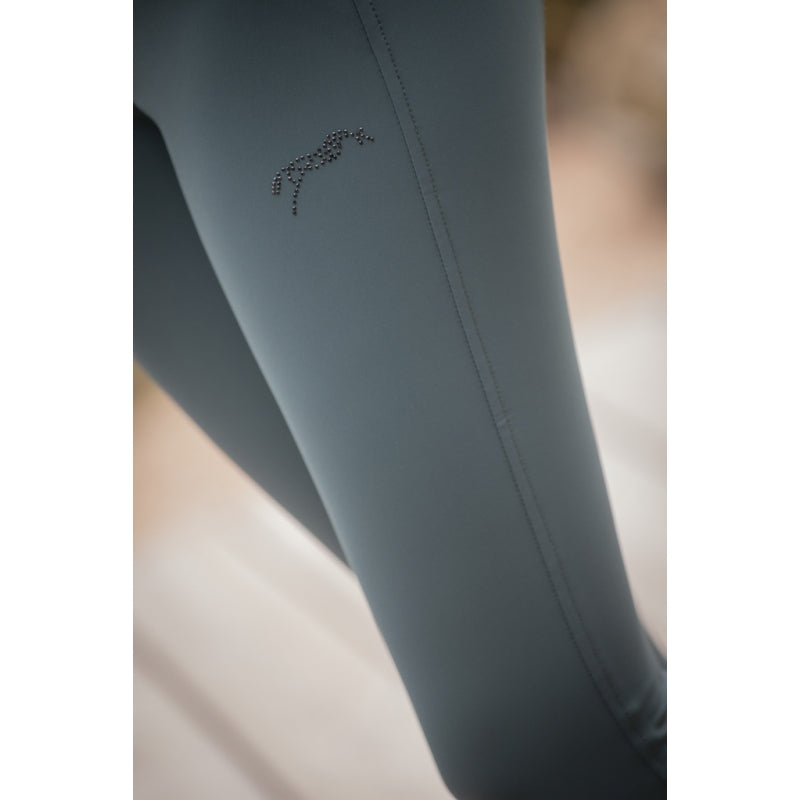 Penelope Elegance Breeches - FOREST GREEN - Vision Saddlery