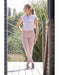 Penelope Elegance Breeches - POWDER PINK - Vision Saddlery