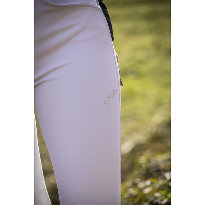 Penelope Elegance Breeches - White - Vision Saddlery