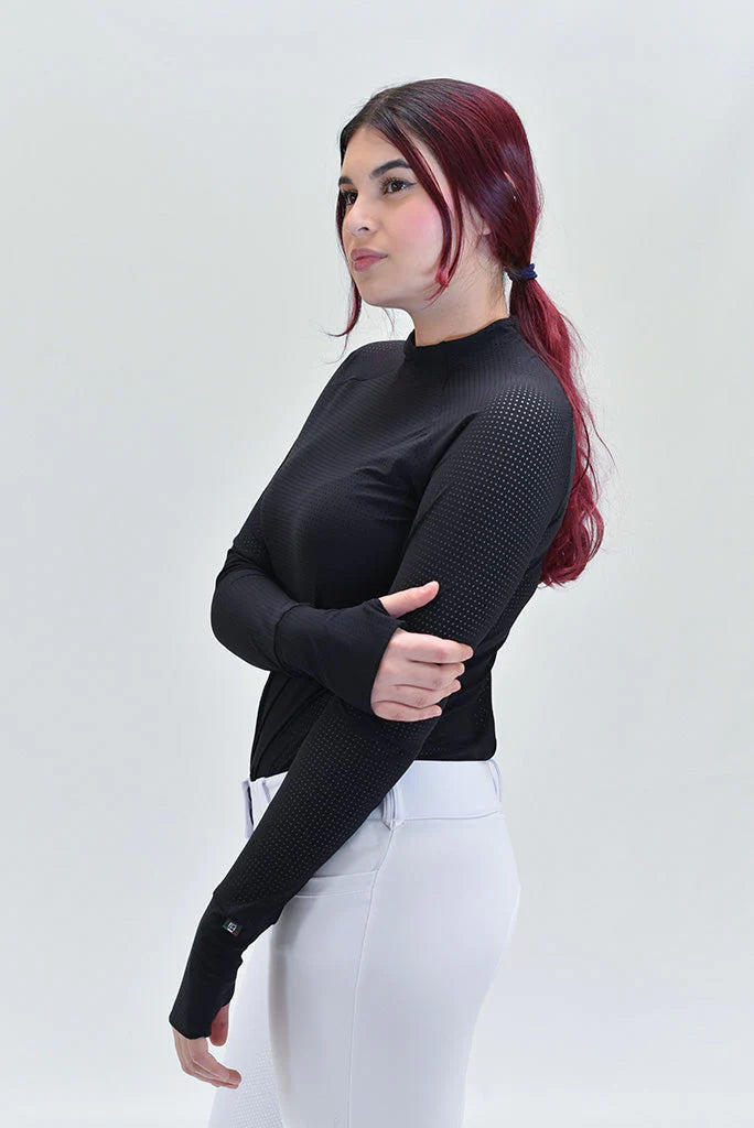For Horses Willa Silky Air Schooling Shirt