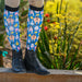 Dreamers & Schemers Boot Sock - Farm Butts - Vision Saddlery