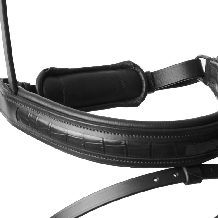 Horze Smokey Twilight Anatomic Bridle - BLACK - Vision Saddlery