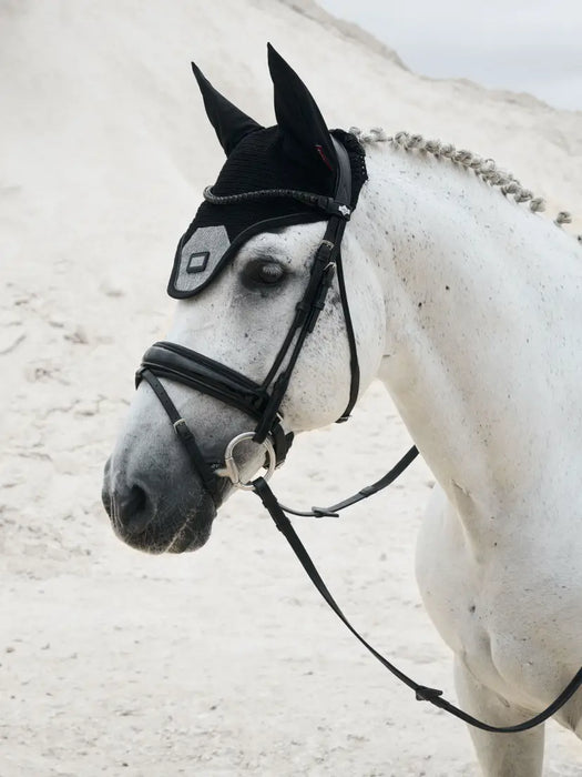 LeMieux Aspen Fly Hood-Herringbone - Vision Saddlery