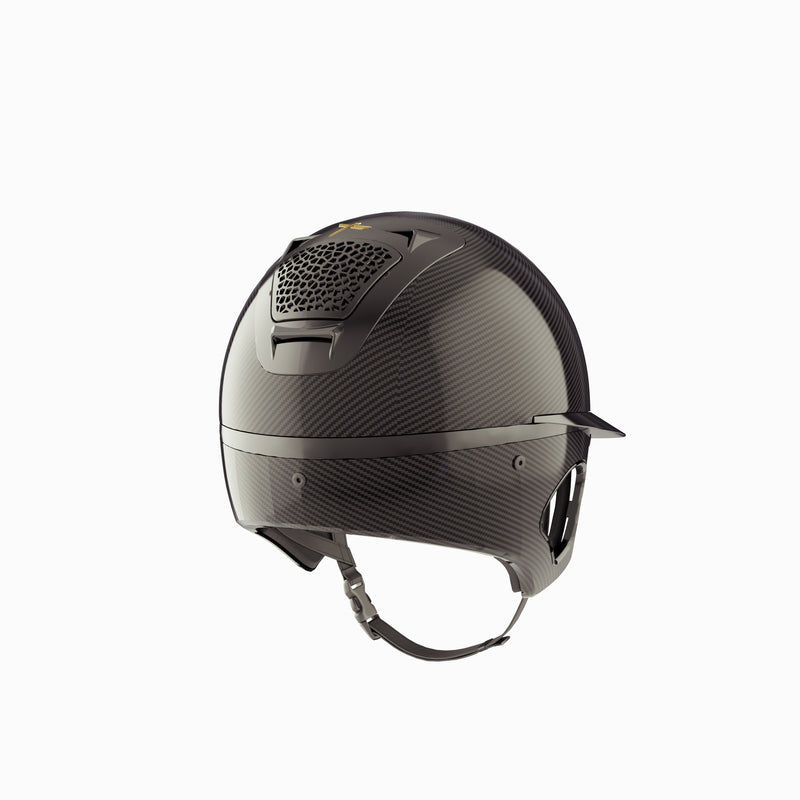 Freejump - Voronoï Carbon Helmet with Temporal Protection - Wide - Vision Saddlery