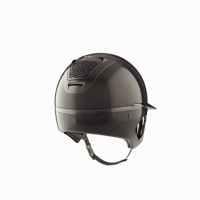 Freejump - Voronoï Carbon Helmet with Temporal Protection - Wide - Vision Saddlery