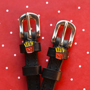ManeJane Spur Straps with Charm - VARIOUS PATTERNS - Vision Saddlery